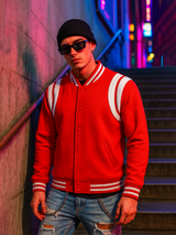 Red Varsity Jacket