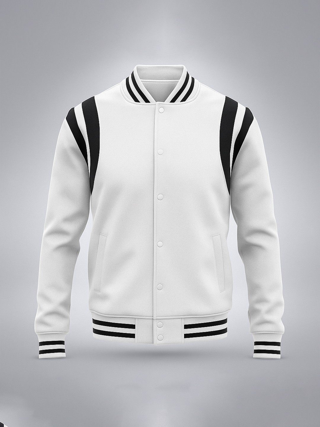 White Varsity Jacket