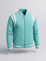 Sky Blue Varsity Jacket