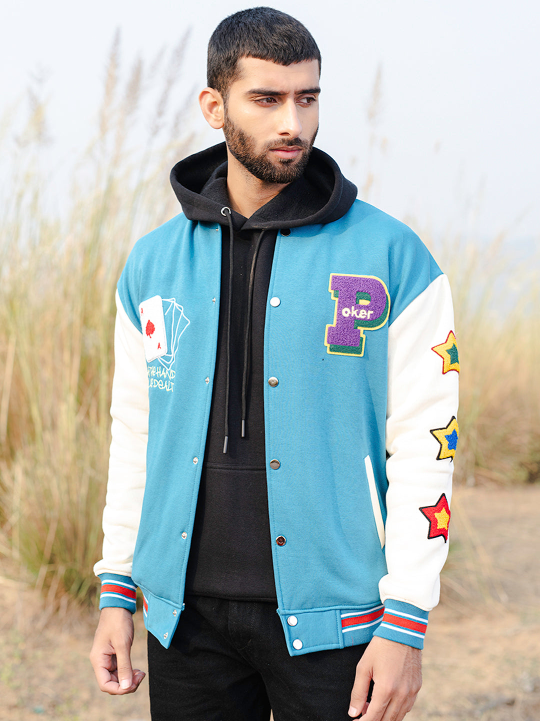Buy Trendy & Stylish Varsity Jackets for Men Online - Tistabene