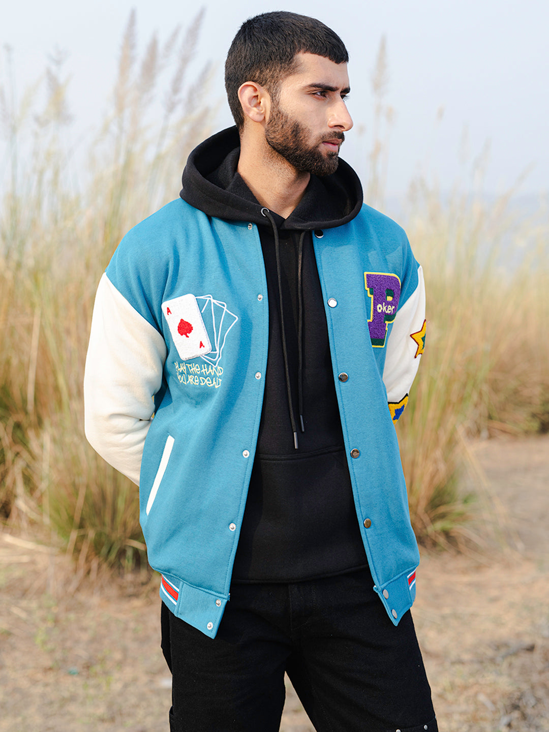 Buy Trendy & Stylish Varsity Jackets for Men Online