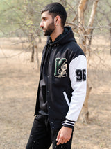 Black K Varsity Jacket