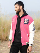 Pink Varsity Jacket