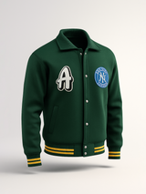 Green A New York Yankees Varsity Jacket