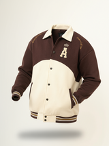 Brown A Varsity Jacket
