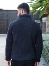 Black Fleece Sherpa Jacket