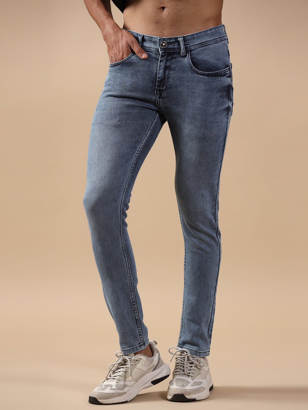 TEKSTEL JEAN MEN BLUE DENIM