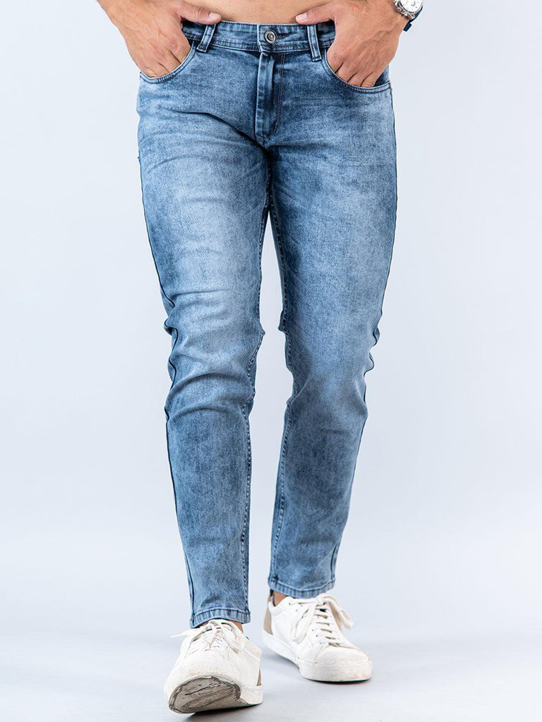 Light Blue Fit Men's Denim Jeans 