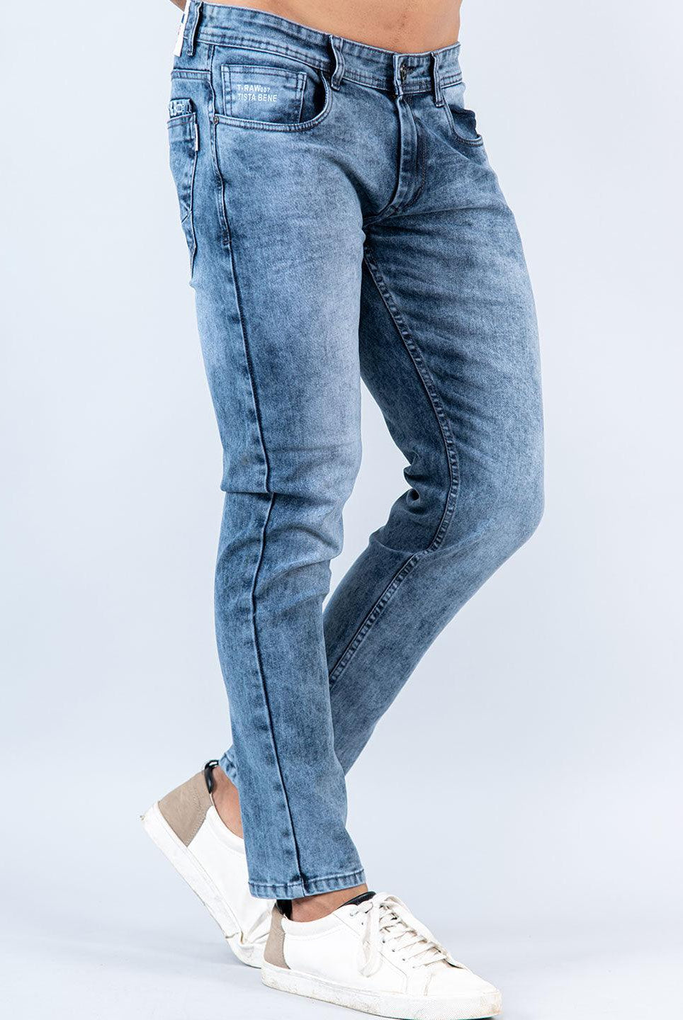 light denim jeans