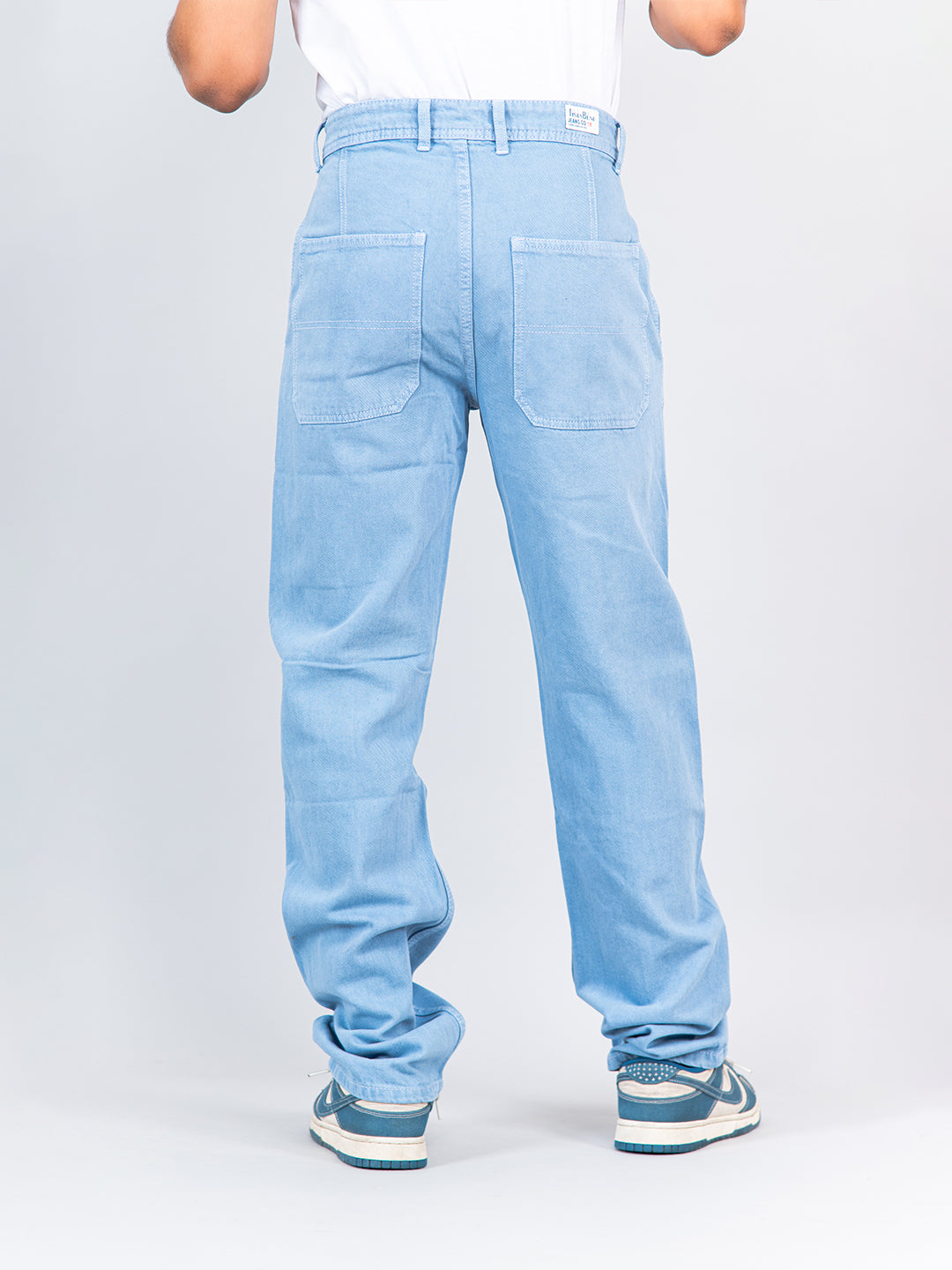 Men's Jeans Ice Blue | Denim Trousers | Silk Trousers | Denim Jeans | Denim  Pants - Classic - Aliexpress