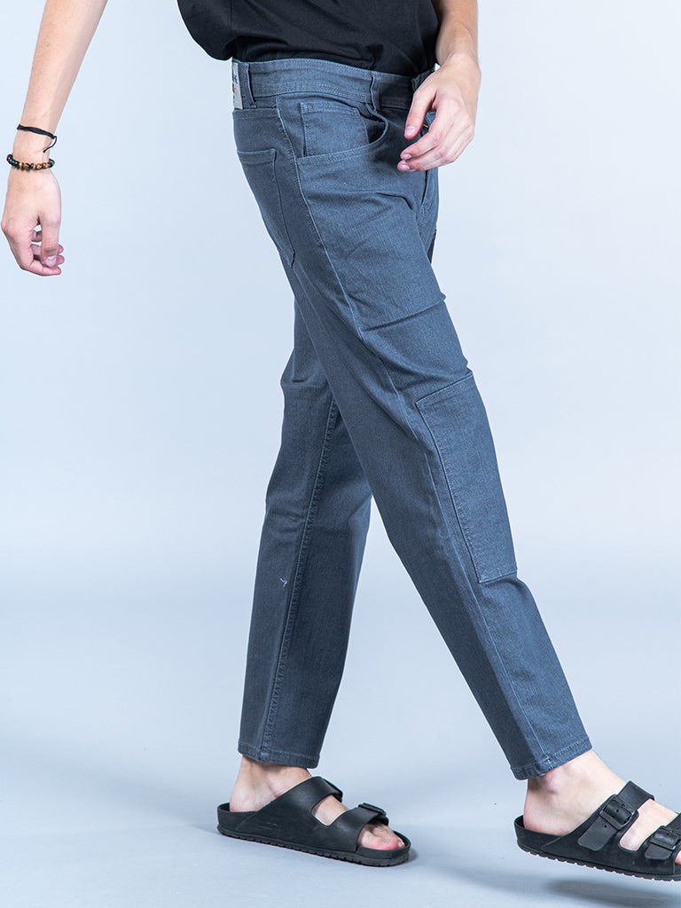 grey denim jeans for men