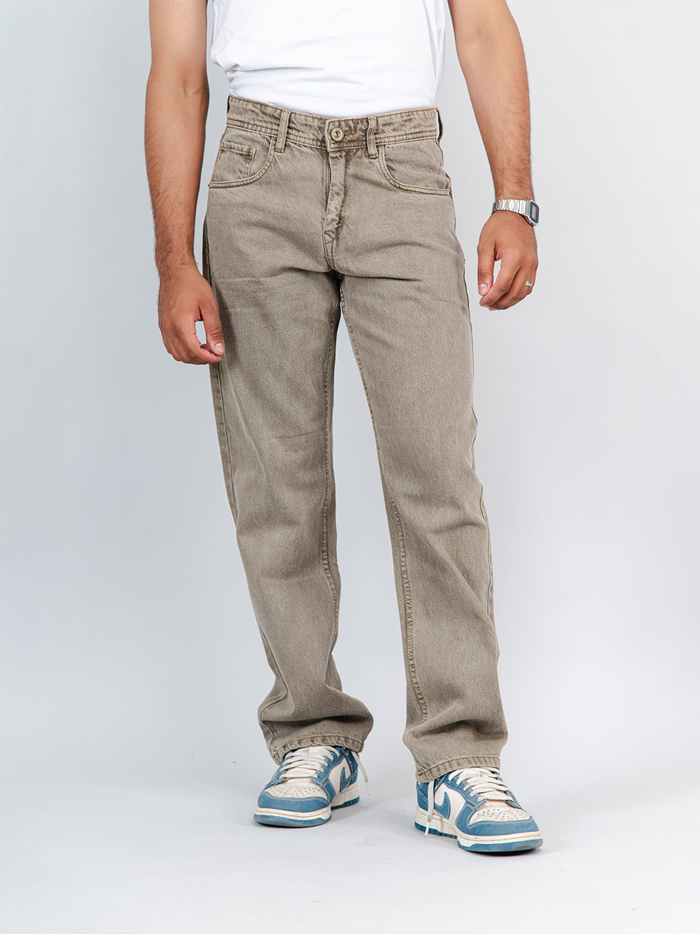 Straight Fit Denim