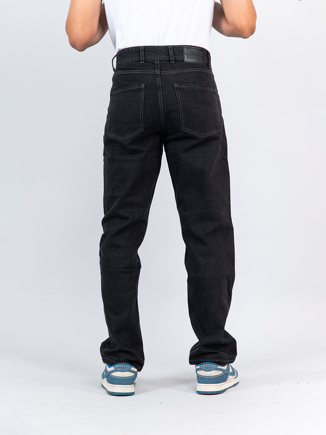 Buy Dark Grey Straight Fit Men's Jeans online
