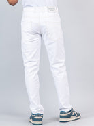 white denim jeans