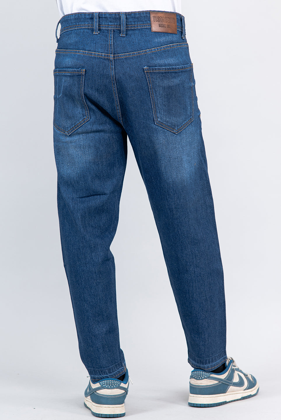 denim straight fit jeans