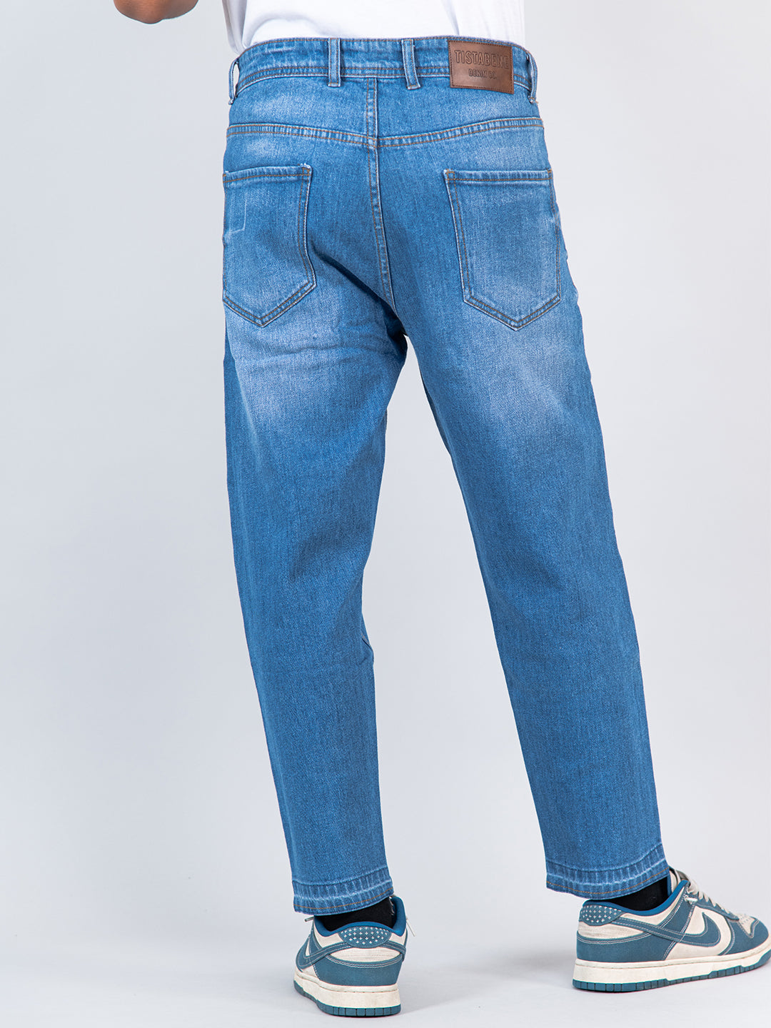 Buy Scratch Jeans online Blue Damage Jeans wholesale rs. in india.