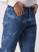 colored denim jeans