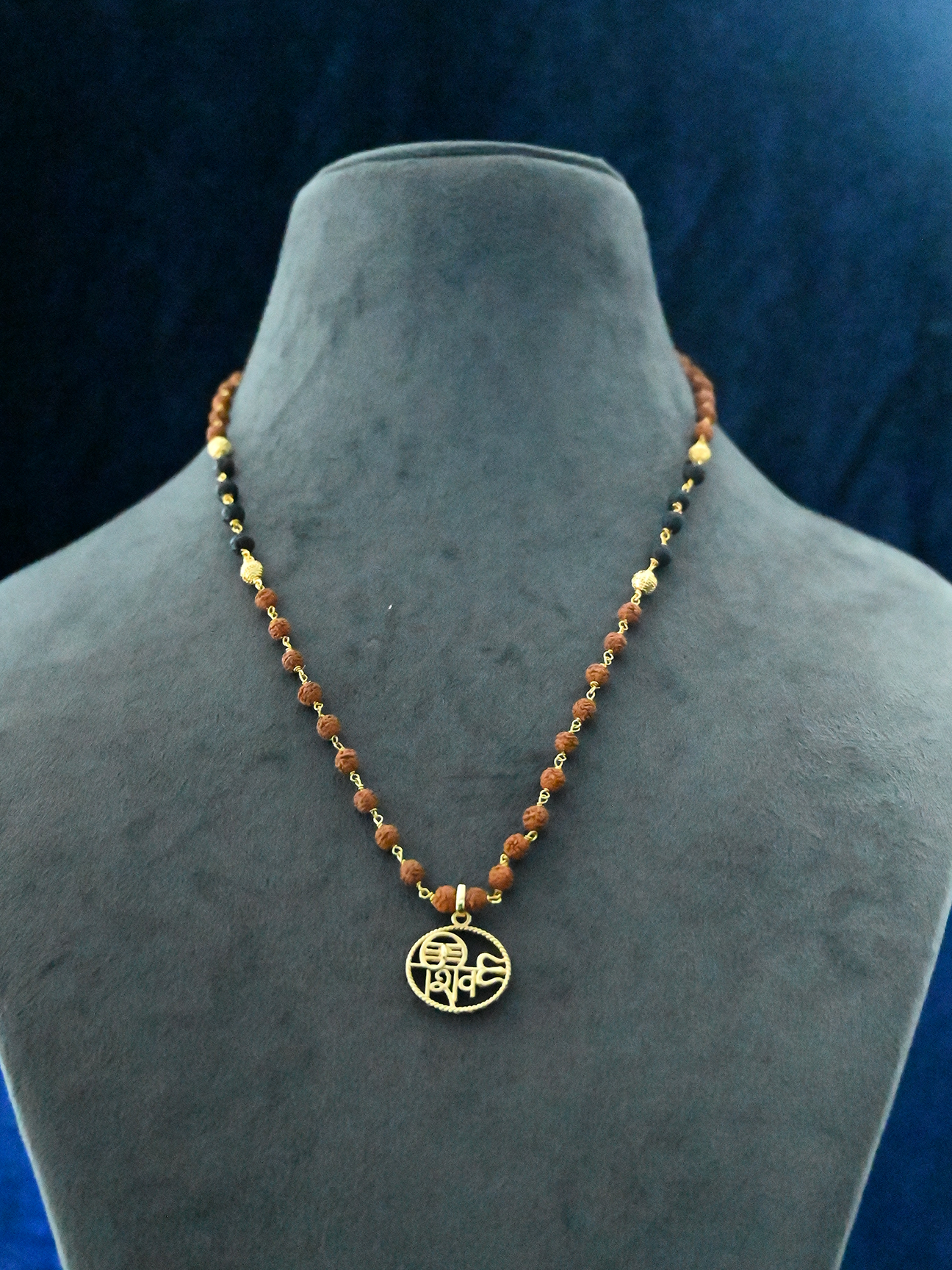 God Religious Beaded Men Necklace