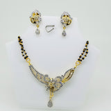 American Diamonds Floral Designer Mangalsutra Set
