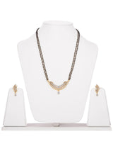 Designer Two Tone Plated Mangalsutra Set
