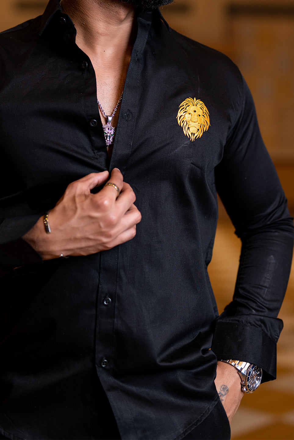 Buy Men's Modern Embroidered Shirts for a Distinctive Wardrobe
