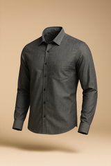 Black Solid Shirt