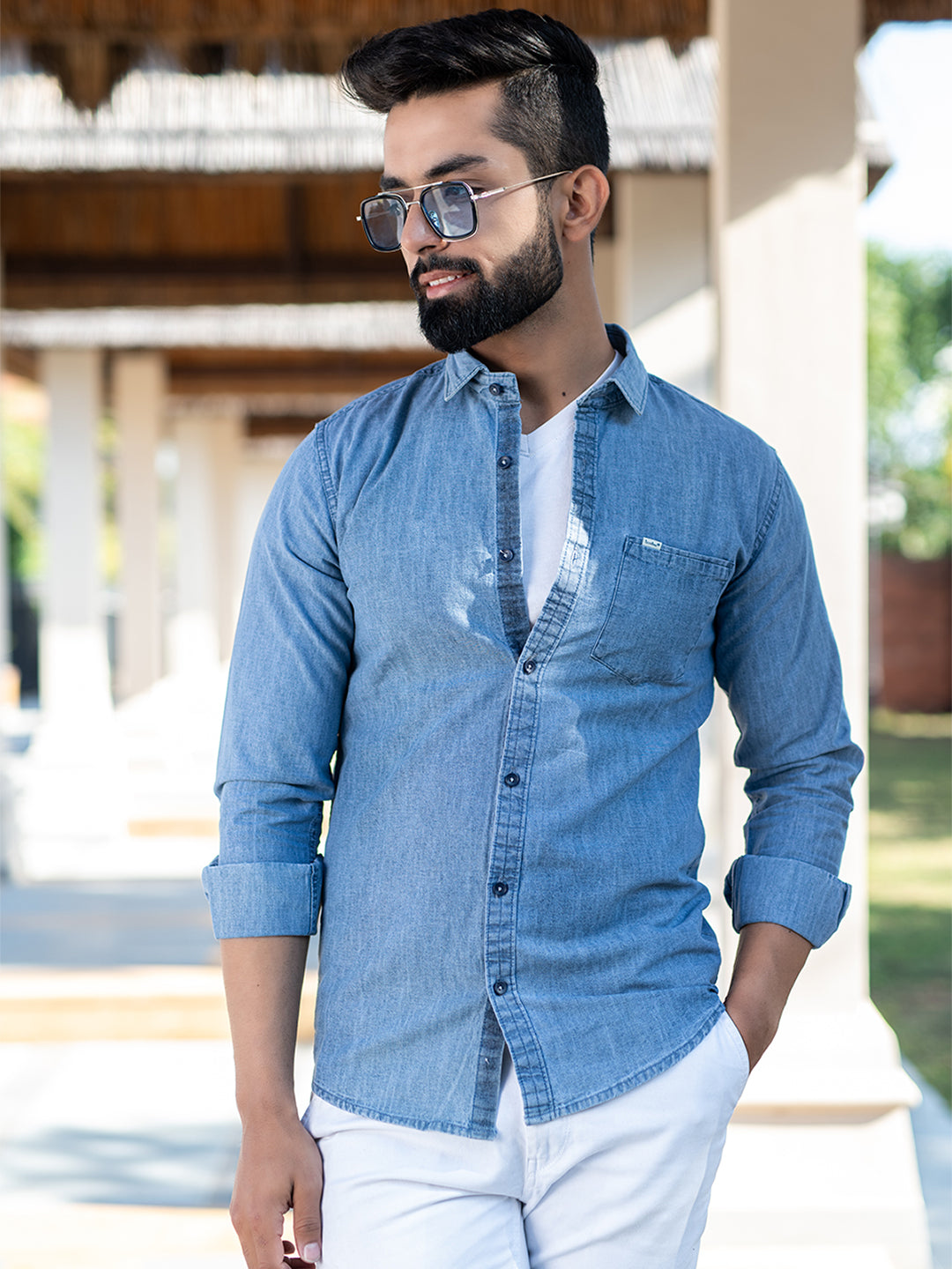 Style Denim Shirts Summer Style Denim Shirts Pants To Wear With