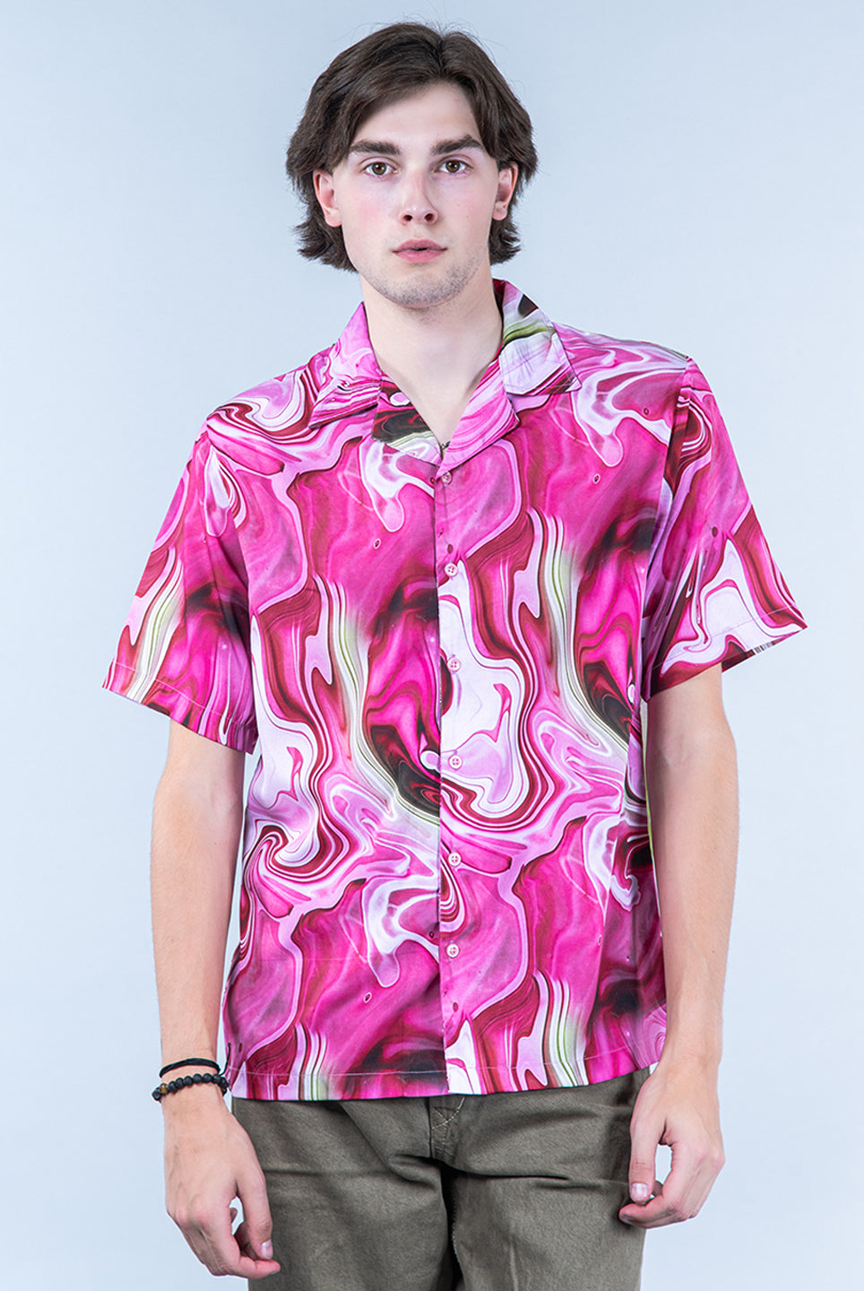abstract printed shirts
