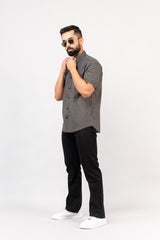 Black Sanganeri Shirt