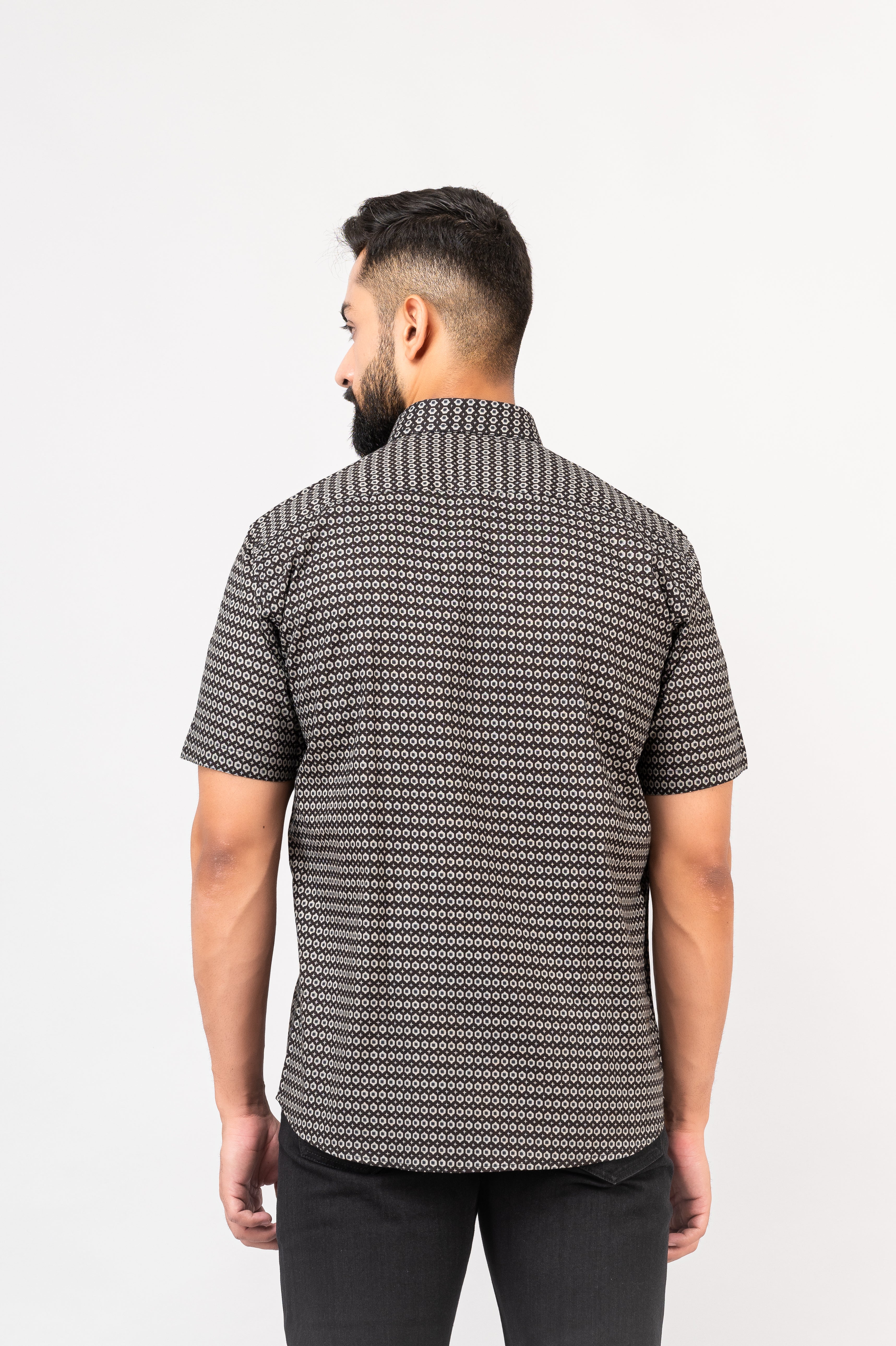 Black Sanganeri Shirt