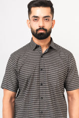 Black Sanganeri Shirt