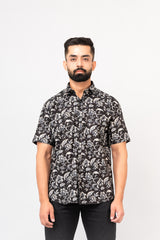Black Sanganeri Shirt