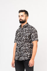 Black Sanganeri Shirt