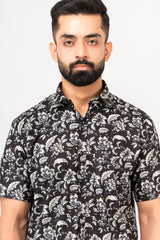 Black Sanganeri Shirt