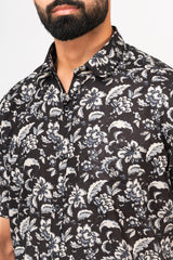 Black Sanganeri Shirt