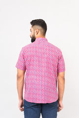 Pink Sanganeri Shirt