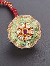 Traditional Enamelled Borla Maang Tikka