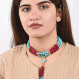 Beaded Choker Necklace