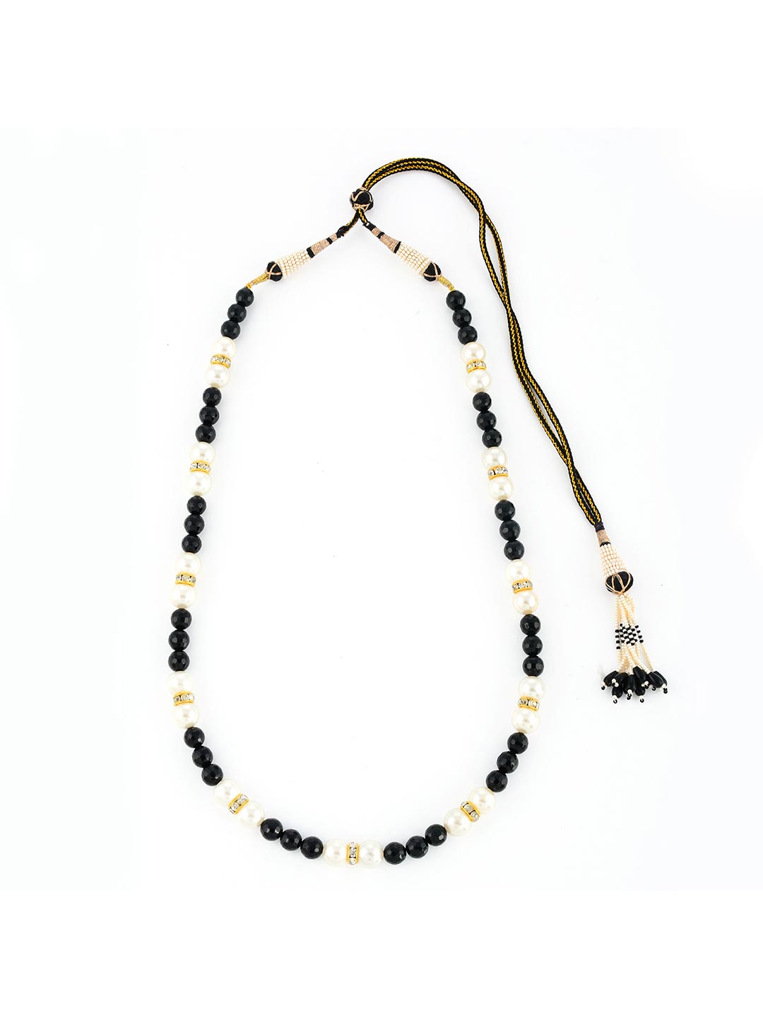 Threaded Beaded Necklace