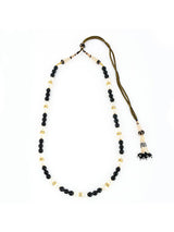 Threaded Beaded Necklace
