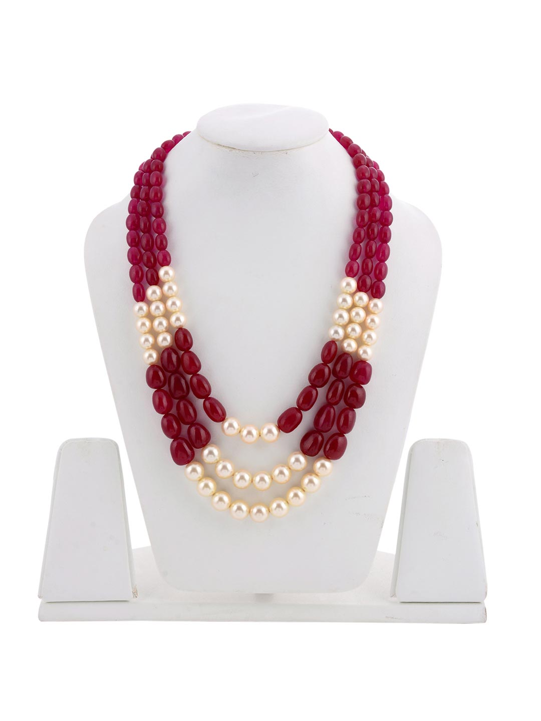 Traditional Manak and Moti Necklace