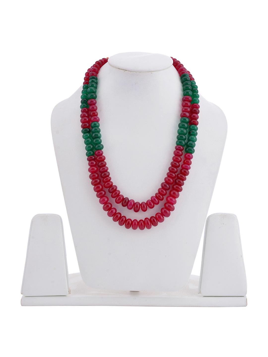 Hand Woven Beaded Panna Manak Necklace