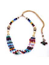 Contemporary Multi Colored Beaded Necklace