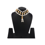 Traditional Beaded Pearl Choker Necklace