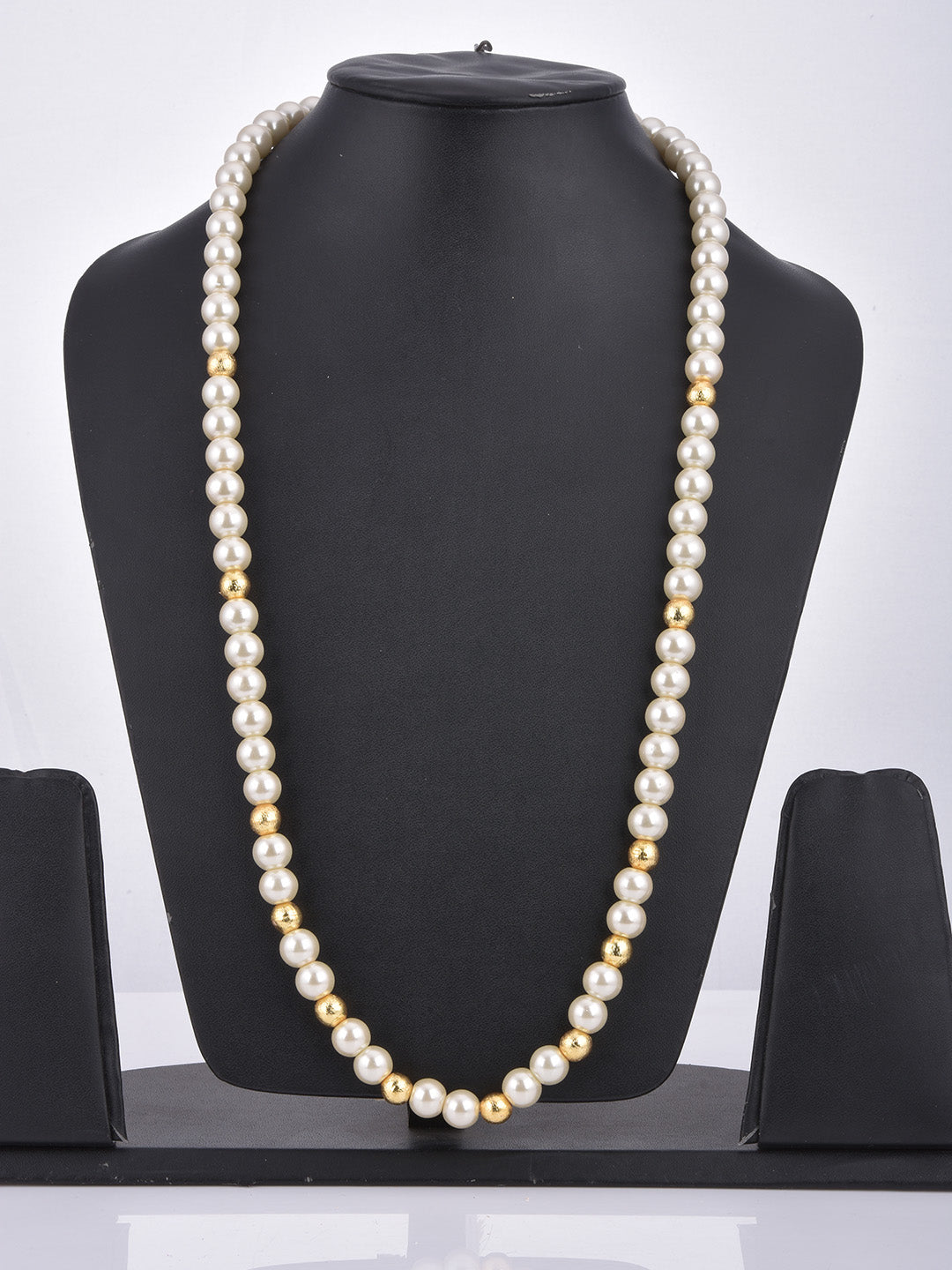 Pearls and Golden Balls Necklace
