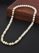 Pearls and Golden Balls Necklace