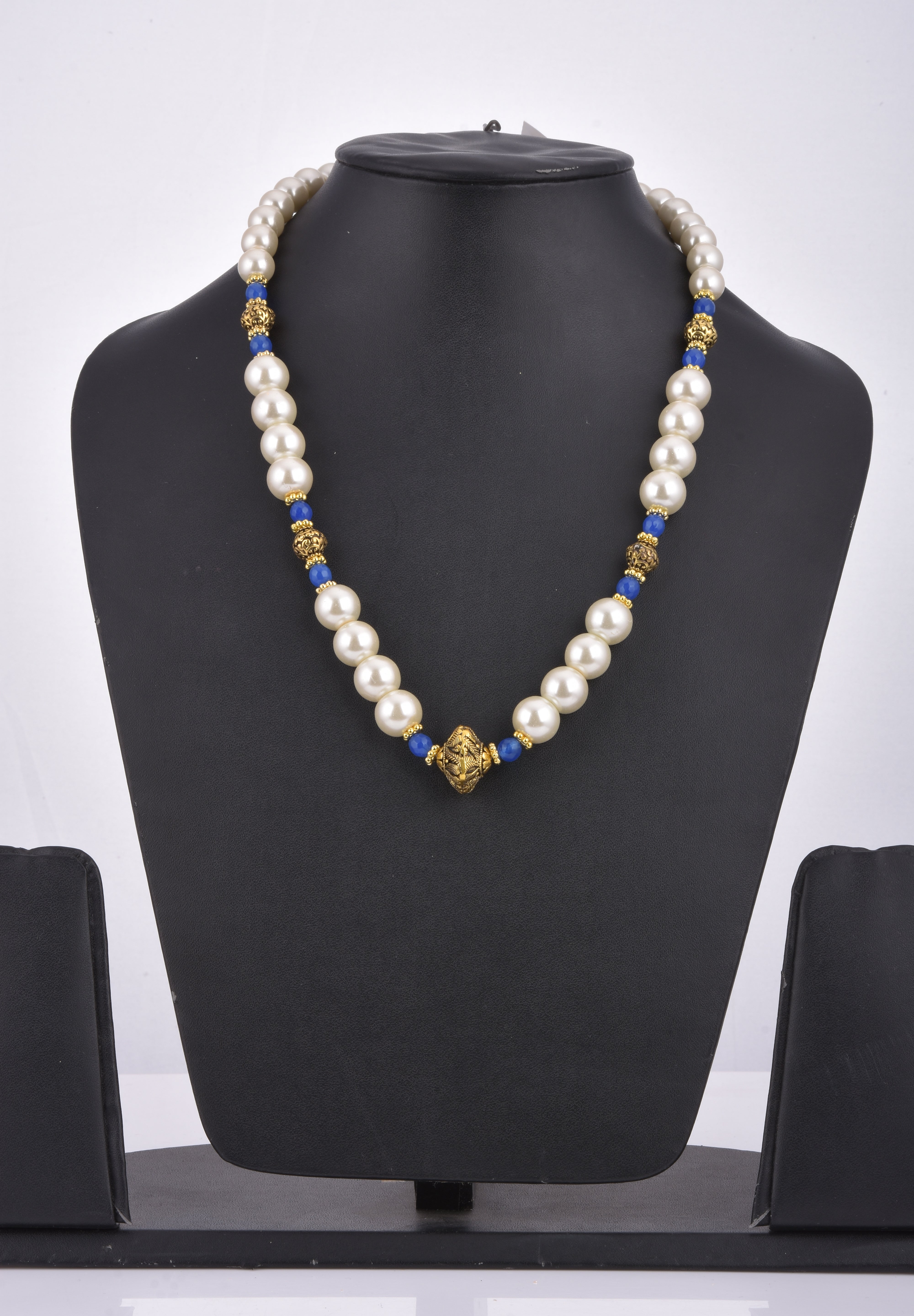 Traditional Pearls Antique Beaded Necklace