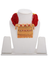 Rajasthani Choker Hand Made Gold Plated Necklace