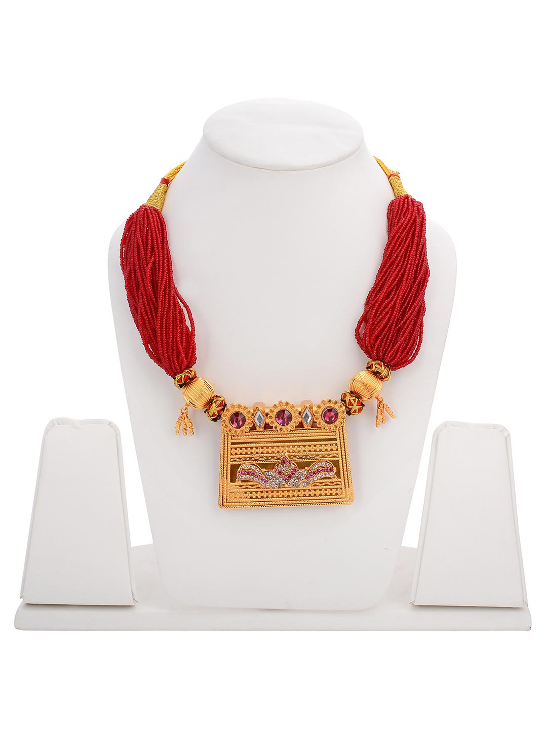 Rajasthani Choker Hand Made Gold Plated Necklace
