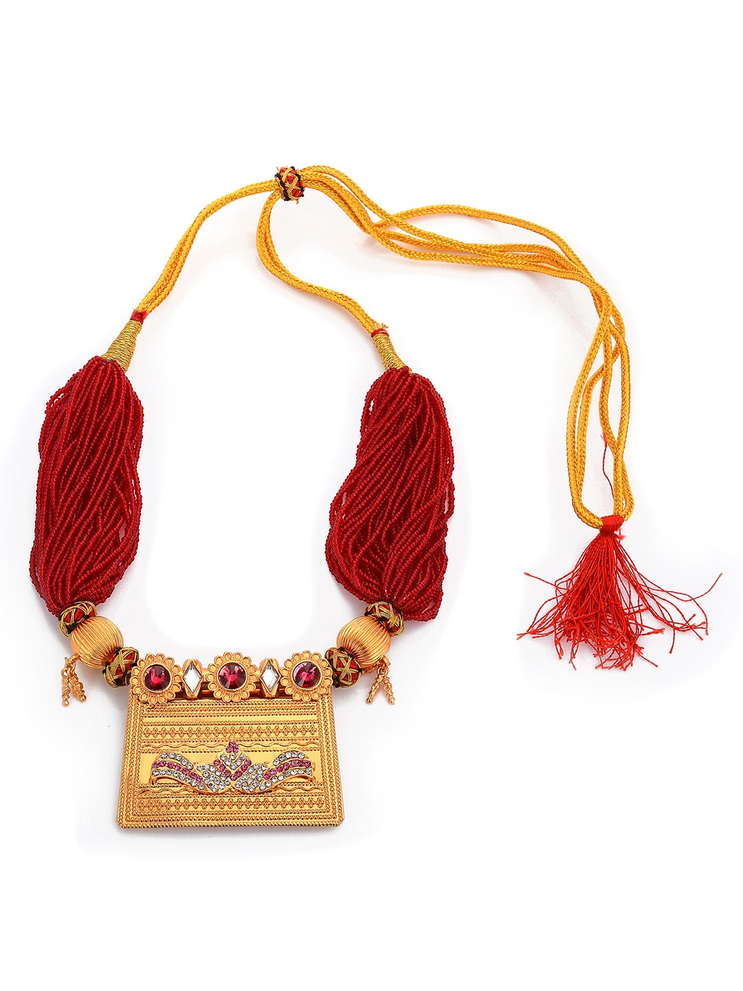 Rajasthani Choker Hand Made Gold Plated Necklace